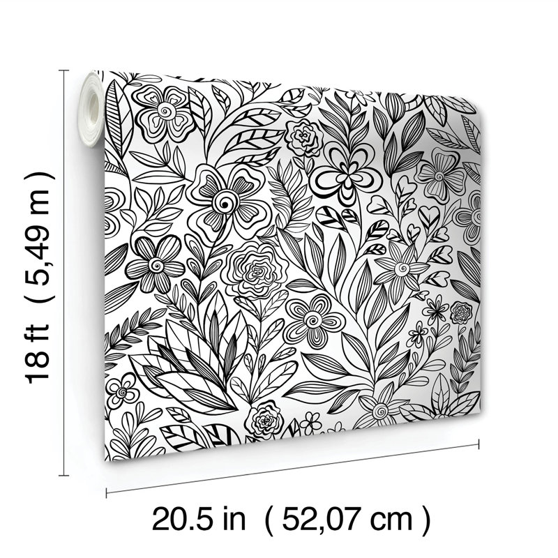 Papier peint à peler et coller Garden