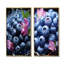 Ensemble de 2 impressions sur toile mauves et bleues «Blueberry Bliss II»-2077099201-2077099203