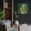 Art mural luxueux en métal «Jungle Flair 3» par Wild Apple, 24 po x 24 po-261803566