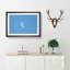 Moon in Morning Light - Picture Frame Graphic Art Print-55732296-55732299