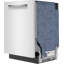 500 Series 24" Pocket Handle Dishwasher - White-859648911