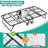 Folding Bed with Mattress, 75''L X 31''W Metal Rollaway Bed for Adults, Portable Foldable Guest Bed with Wheels and Dustproof Bag-5" Memory Foam Mattress-1255913039