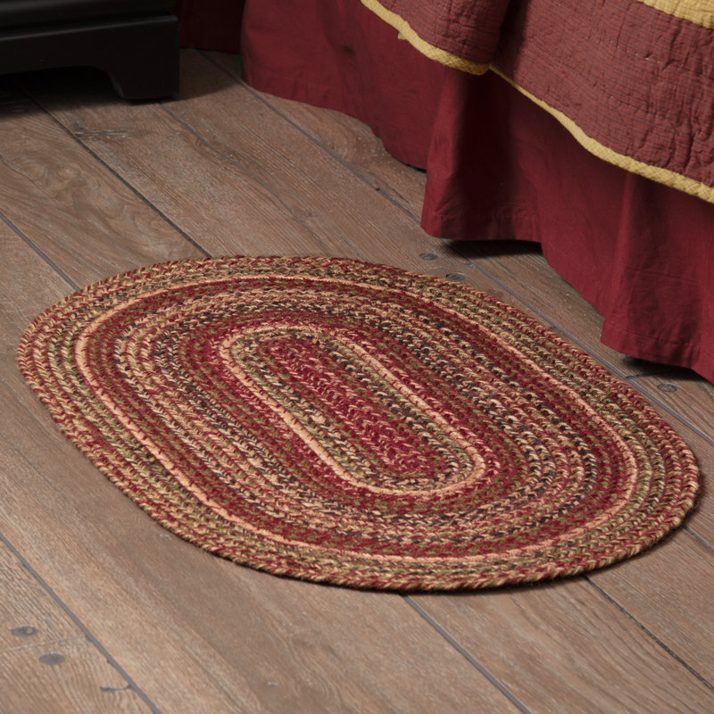 Bachet Geometric Indoor Rug, Oval 2'3" x 4'