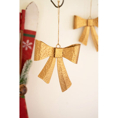 Ensemble de 6 décorations de Noël en métal Kalalou