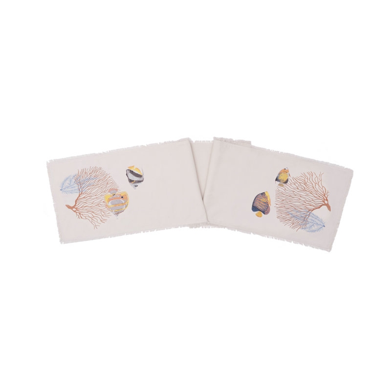 Reef Coral Table Runner