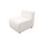 KOKO - Canapé modulaire en microfibre blanc pour salon minimaliste-239302631