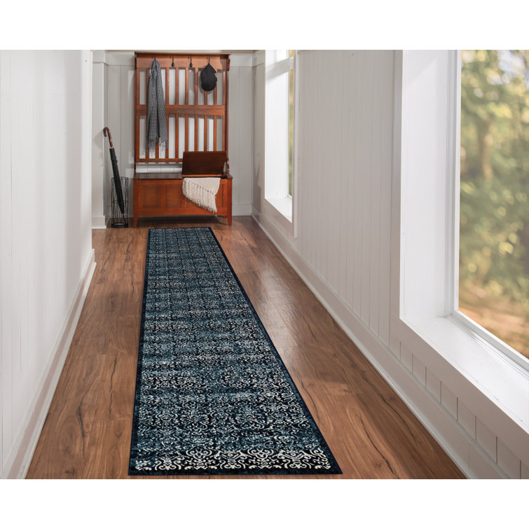 Tapis bleu marine Ephraim