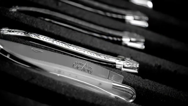 Juniper Handle Stainless Steel Steak Knife Set of 2