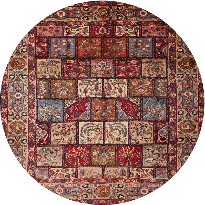 Oriental Indoor Rug, Round 8'