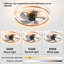 Ventilateurs de plafond avec lumières à DEL à intensité variable, installation encastrée de ventilateurs de plafond modernes et minces-613155353