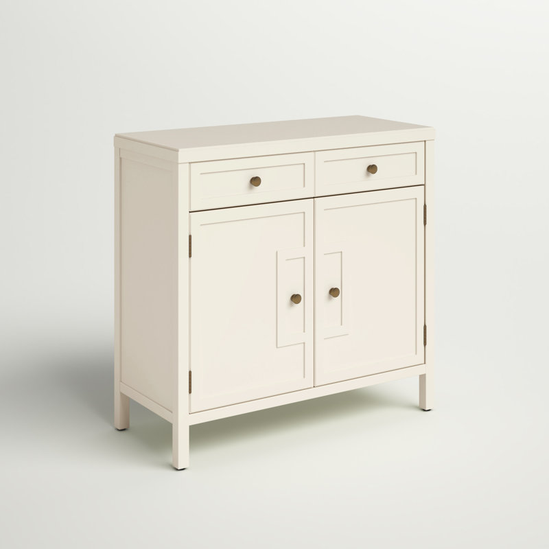 Leighty 2-Door Accent Cabinet, White