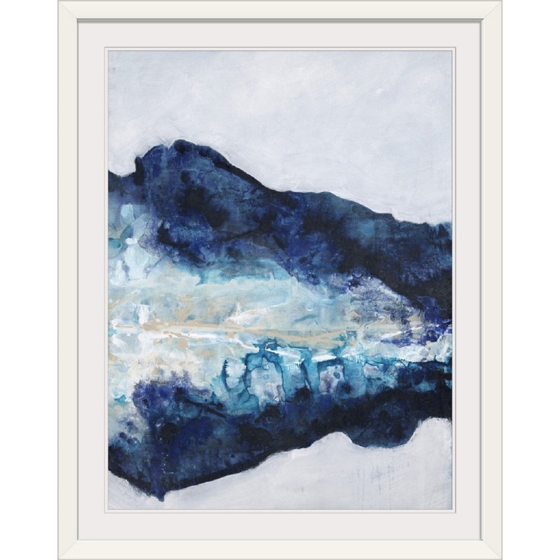 Cooling Pool II by Kari Taylor - Print, 36" H x 27" W x 1.5" D, White Framed