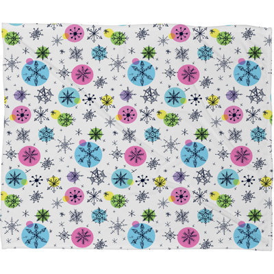 Jeté en flocon de neige doodles Sam Osborne