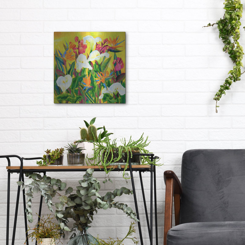 «Beautiful Santa Barbara- Square» par Carissa Luminess, H 12 po x l 12 po