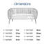 Aylin 2 Seater Sofa-1300293694