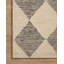 Tapis contemporain beige / gris anthracite collection Chris x Loloi Francis par Chris Loves
