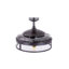 Ventilateur de plafond 48 po à 4 pales rétractables avec télécommande et ensemble d'éclairage inclus Classic-786351113