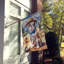 Drapeau Cowboy Welcome House-112699249