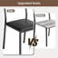 Ensemble de salle à manger Tamajah 4 pièces pour 4 personnes avec table rembourrée, banc, 2 chaises et étagères de rangement-1625321841
