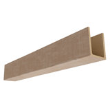 Heritage Timber Rustic Sawn Faux Wood 3-Sided Beam (U-Beam)