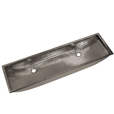 Trough Rectangular Bathroom Sink