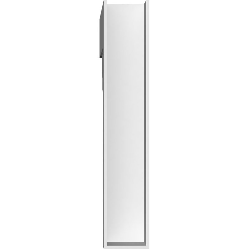 Support standard en PVC de qualité architecturale avec extrémités en bloc l 5 po x P 30 po x H 30 po