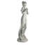 Statue surdimensionnée muse de jardin Thalia