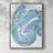 Galaxie III Framed Print - Solid Wood
