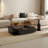 Modern simple oval coffee table-109723886
