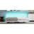 Twin Size Metal Daybed With LED And Adjustable Trundle,Pop Up Trundle,White