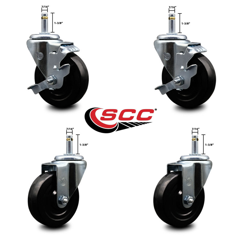 Grip Ring Stem Caster Set