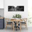 Bicycles On Bridge Over Canal Amsterdam Netherlands 1 Piece Wrapped Canvas Panoramic Wall Art-1845755770