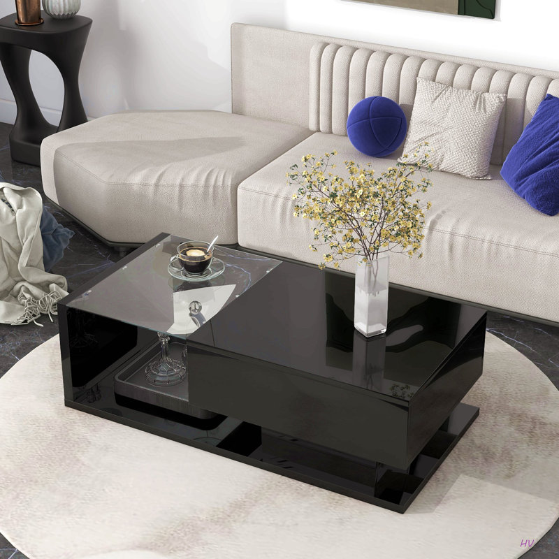 Table basse Modern, Noir