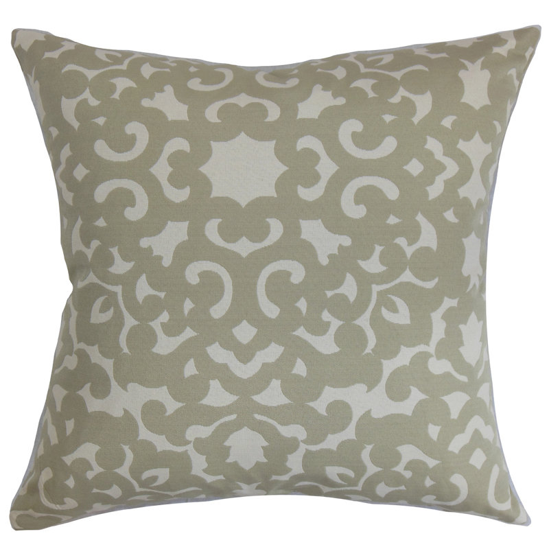 Coussin en coton wilona, Nuage, H 18 po x l 18 po
