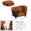 Canapé pour chien en rotin avec coussin lavable amovible