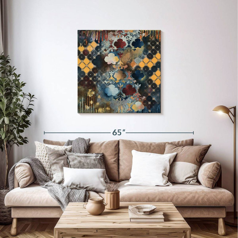 Avery Gilded Age, 36" H x 36" W