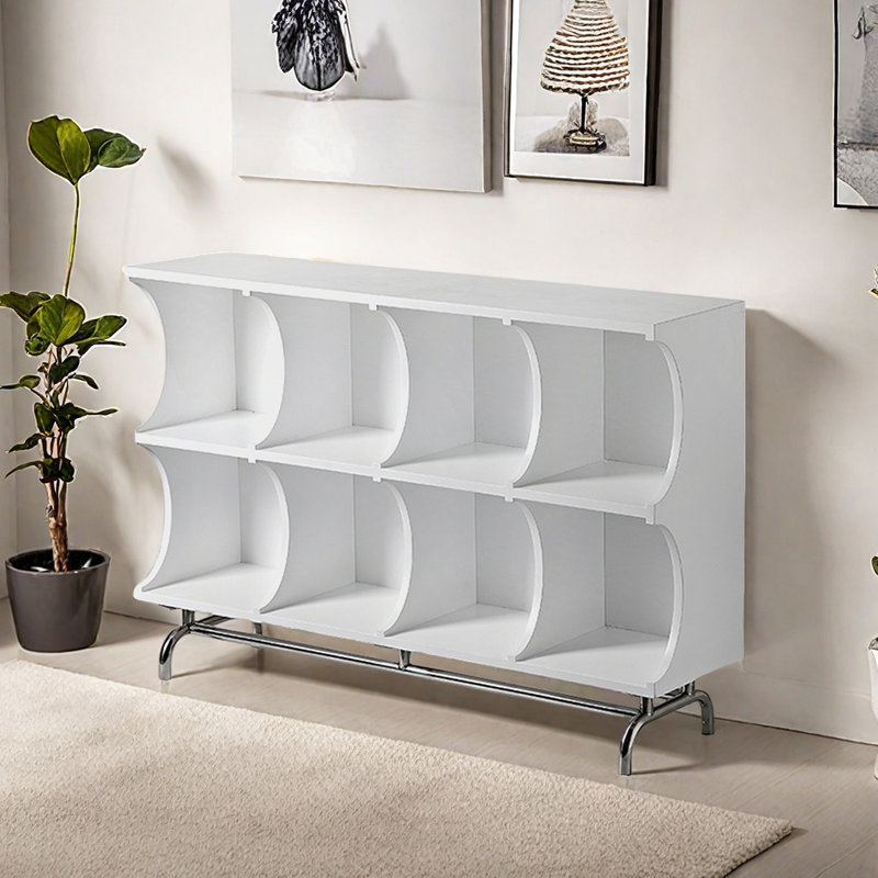 Belmar, H 31,8 po x l 47,6 po x P 11,8 po, Blanc