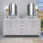 Taleka 72.59'' Double Bathroom Vanity with Engineered Stone Top