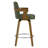 26" Upholstered Swivel Counter & Bar Stool with Armrest-332863166-302295351