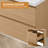 48" Modern Wall-mount Double Sink Bathroom Vanity With Resin Top, Faucet, Floating Cabinet-1306020528