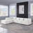 Modular Sofa Chenille Fabric,  Simple And Grand, The Seat And Back Is Very Soft. This Is Also A KNOCK DOWN Sofa