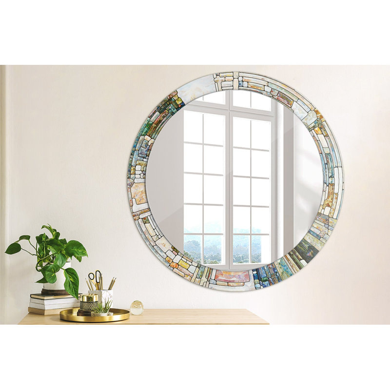 Huldar Glass Flat Wall Mirror