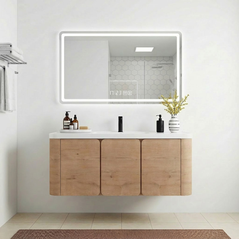 Meuble-lavabo mural simple 48 po avec lavabo