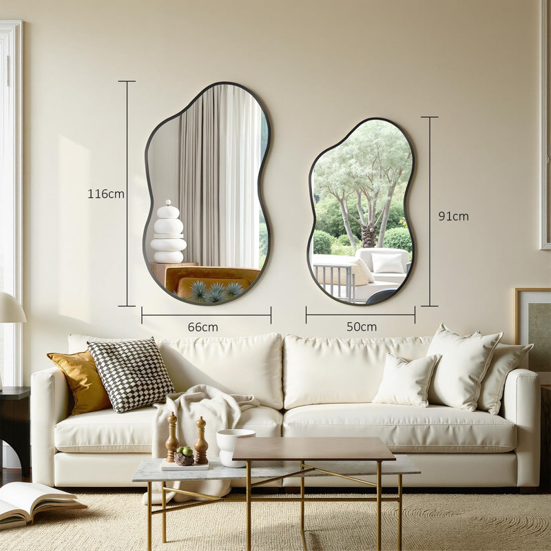 Aluminium Irregular Mirror