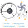 15cm Ceiling Fan with LED Lights