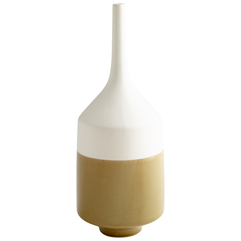 Vase de table Groove Line, H 18 po x l 7,25 po x P 7,25 po