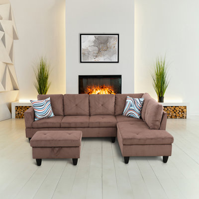 Canapé modulaire 3 pièces Amayrani