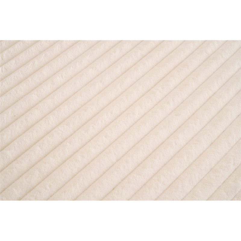 Fauteuil repose-pieds confortable et amovible pour diverses pièces, élégant et durable, Beige