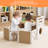 Toddler Activity Table-Foldable Kids Table With Chairs Set, Weaning & Montessori Learning Table, Easy Assembly & Space-Saving Design-129210585-129210586