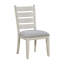 Chaises d'appoint en bois (ensemble de 2)